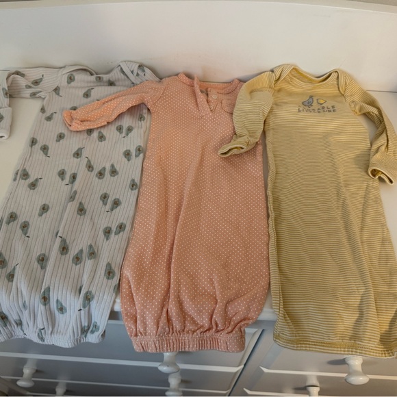 L'ovedbaby Yellow and Peach Sleep Sacks - Picture 1 of 1